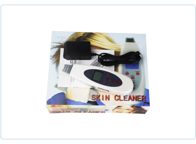 portable beauty ultrasonic skin scrubber spatula Tingmay