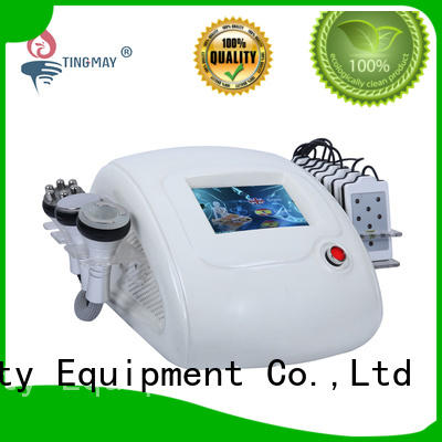 ultrasonic liposuction cavitation machine frequency cells cavitation rf vacuum slimming machine Tingmay Warranty