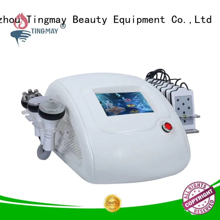 Hot ultrasonic liposuction cavitation machine machine cavitation rf vacuum slimming machine body Tingmay