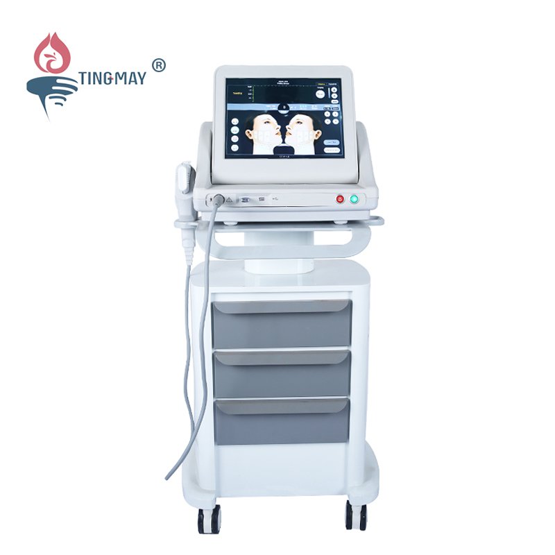 High intensity focused ultrasound hifu skin tighten face lift hifu machine