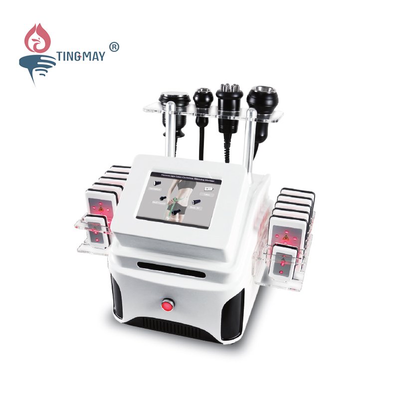 Vacuum Cavitation RF+ Lipo Laser+ polar RF+Tripolar RF Slimming Machine TM-913