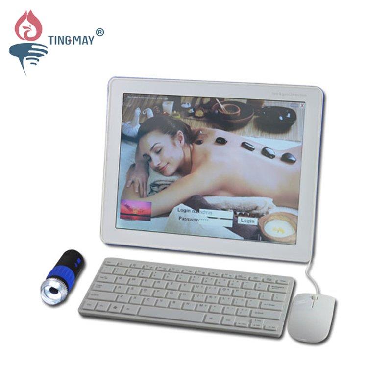 skin analyzer machine with touch screen and keyboard TM-HT817