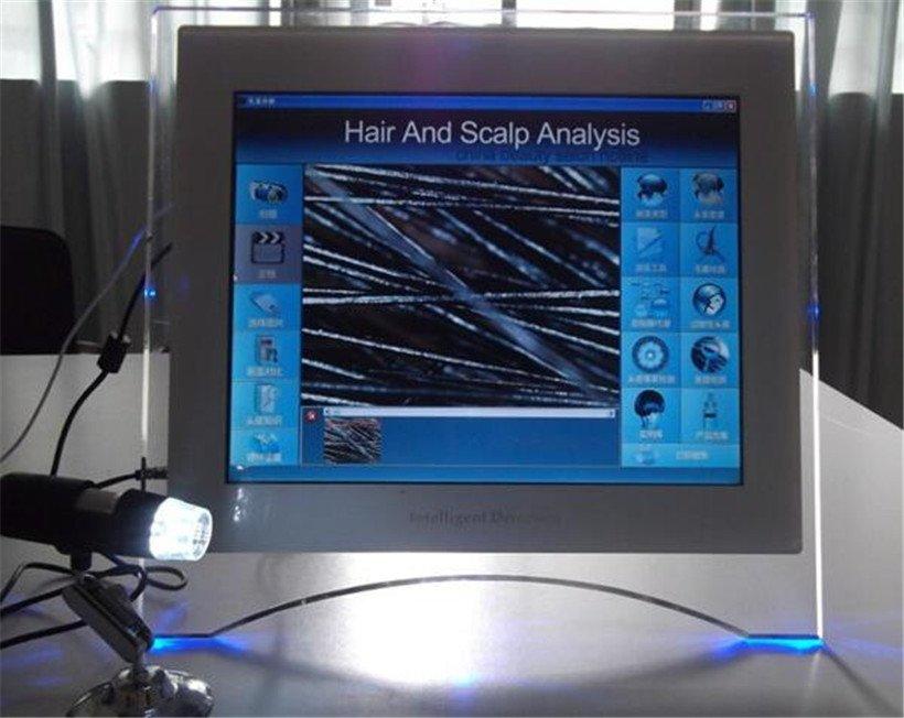 Custom scalp systemhair skin scanner machine Tingmay screen