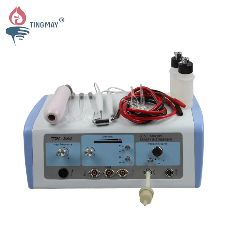 4 In 1 Multiple Galvanic vacuum high frequency Beauty Instrument  TM-264