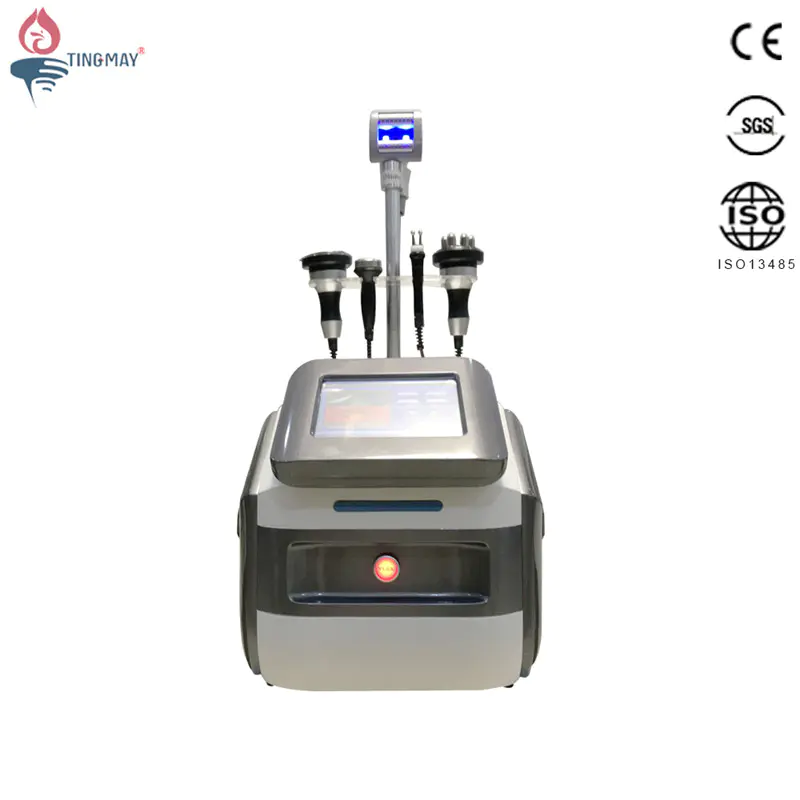 New arrival vacuum roller massage velashape cellulite slimming machine with cavitation and rf